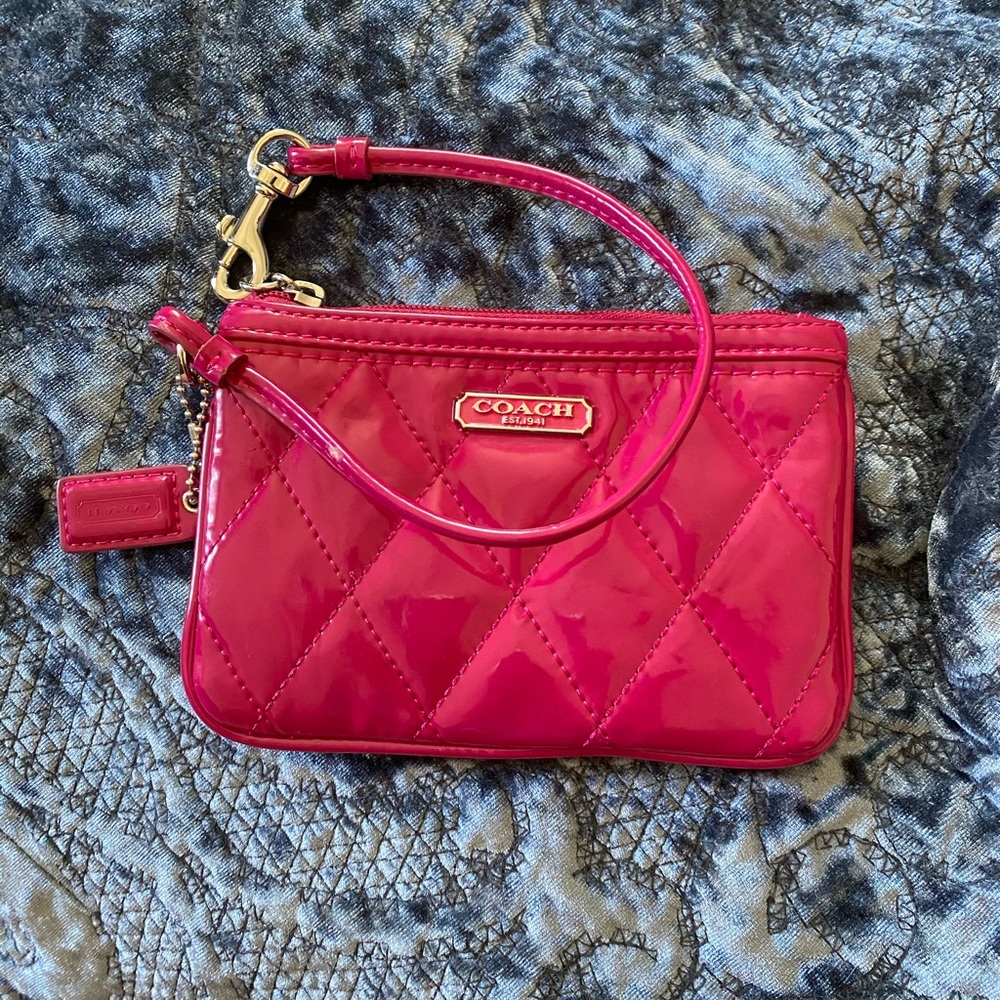 COACH wristlet
